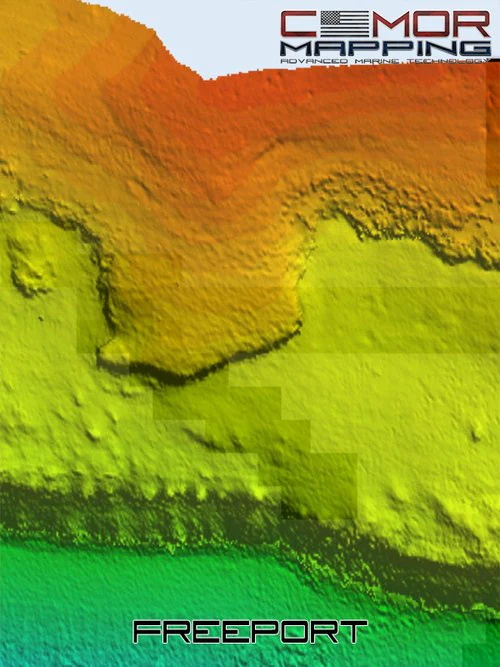 BAHAMAS 3D RELIEF SHADING CMOR CARD - Image 5