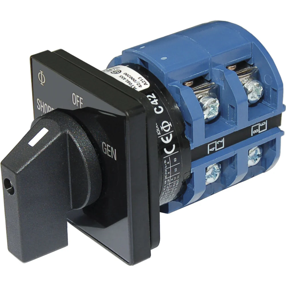 Blue Sea 9011 Switch, AV 120VAC 65A OFF +2 Positions [9011] - Image 3