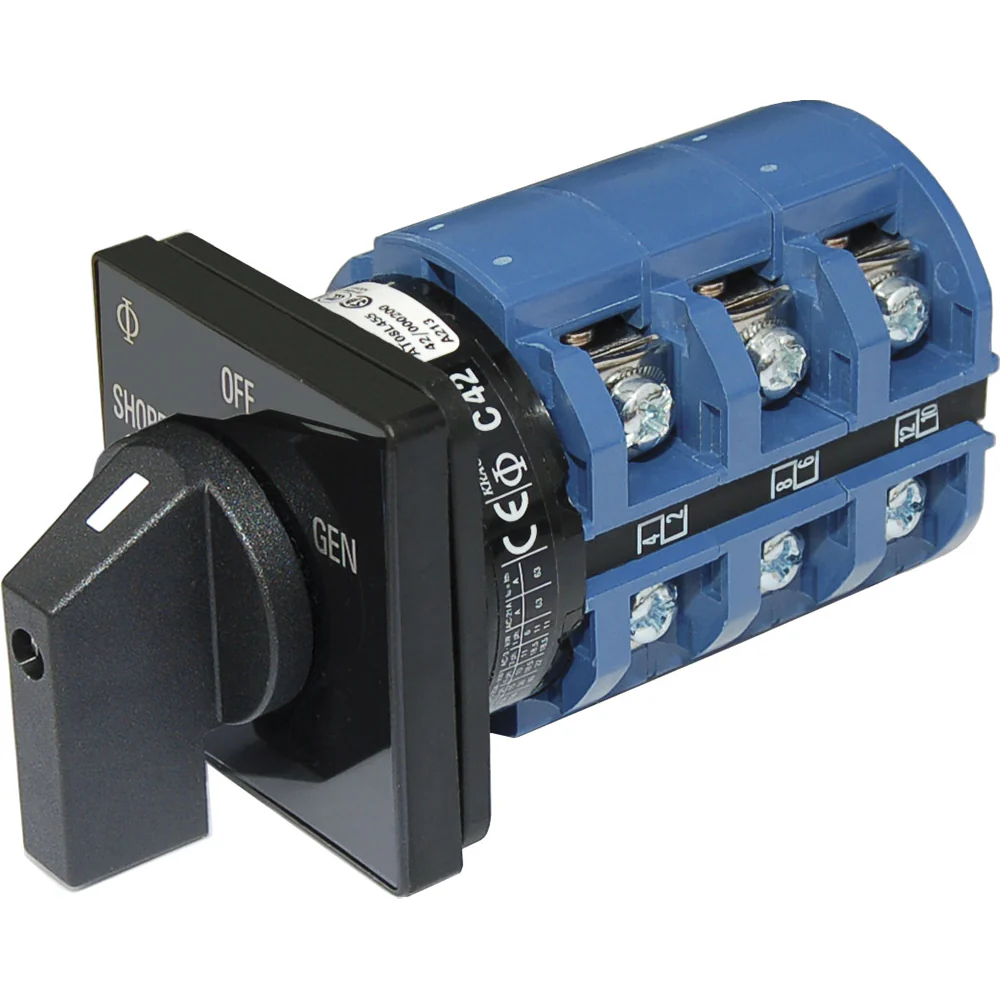 Blue Sea 9019 Switch, AC 240VAC 63A OFF +2 Positions [9019] - Image 3