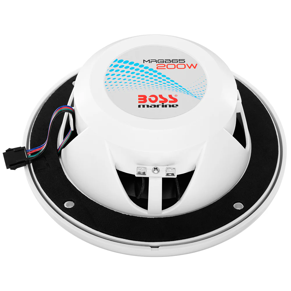 Boss Audio 6.5" MRGB65 Speakers w/RGB Lighting - White - 200W [MRGB65] - Image 4