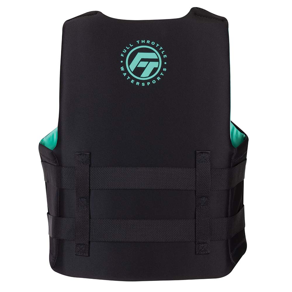 Full Throttle Adult Rapid-Dry Life Jacket - S/M - Aqua/Black [142100-505-030-22] - Image 2