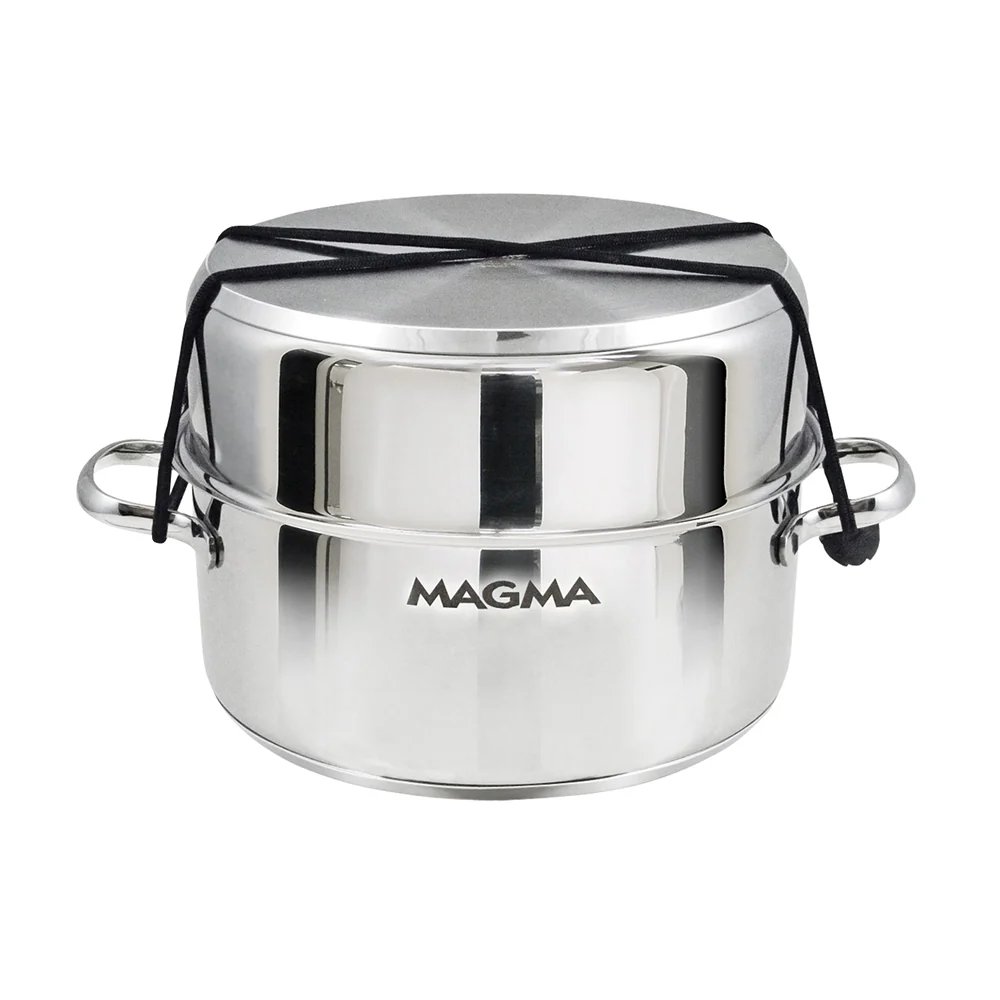 Magma 10 Piece Induction Non-Stick Cookware Set - Stainless Steel [A10-366-2-IND] - Image 3