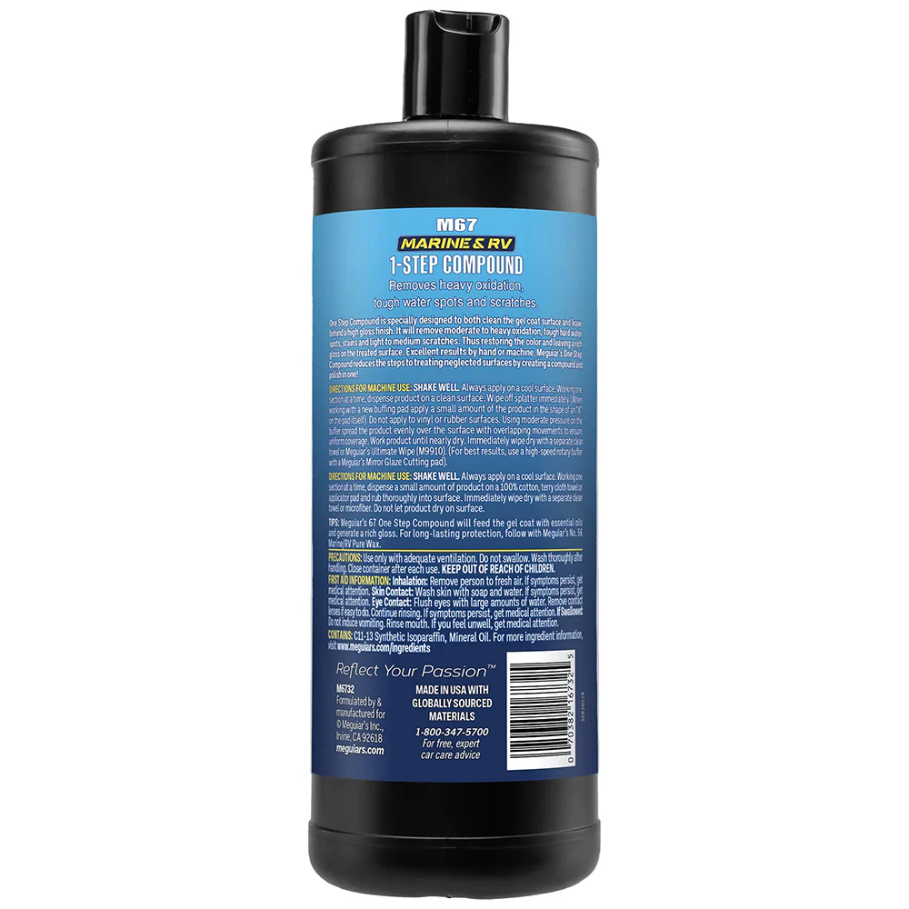 Meguiar's #67 One-Step Compound - 32oz [M6732] - Image 2