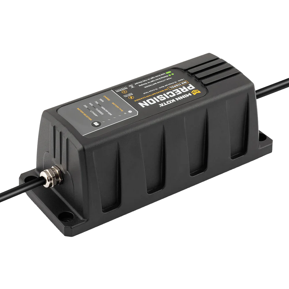 Minn Kota On-Board Precision Charger MK-110 PCL 1 Bank x 10 AMP LI Optimized Charger [1831101] - Image 3