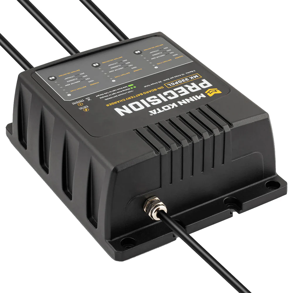 Minn Kota On-Board Precision Charger MK-330 PCL 3 Bank x 10 AMP LI Optimized Charger [1833301] - Image 3