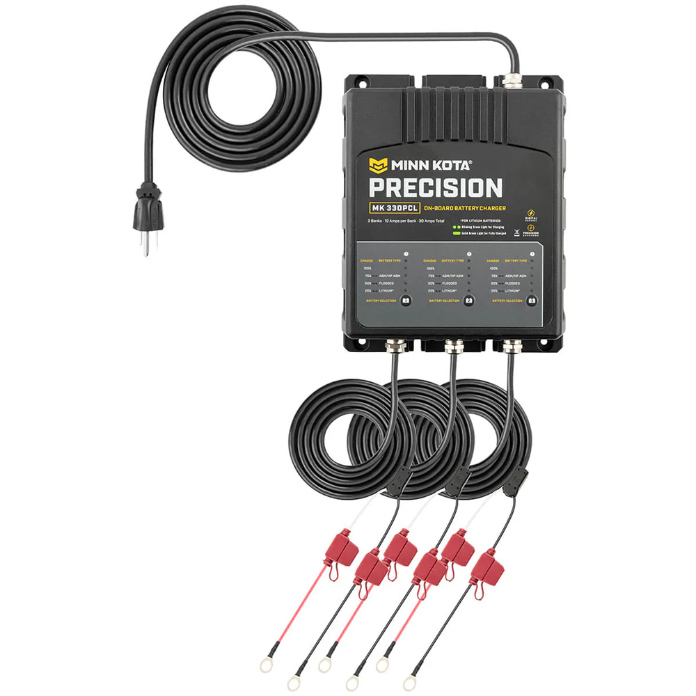 Minn Kota On-Board Precision Charger MK-330 PCL 3 Bank x 10 AMP LI Optimized Charger [1833301] - Image 5