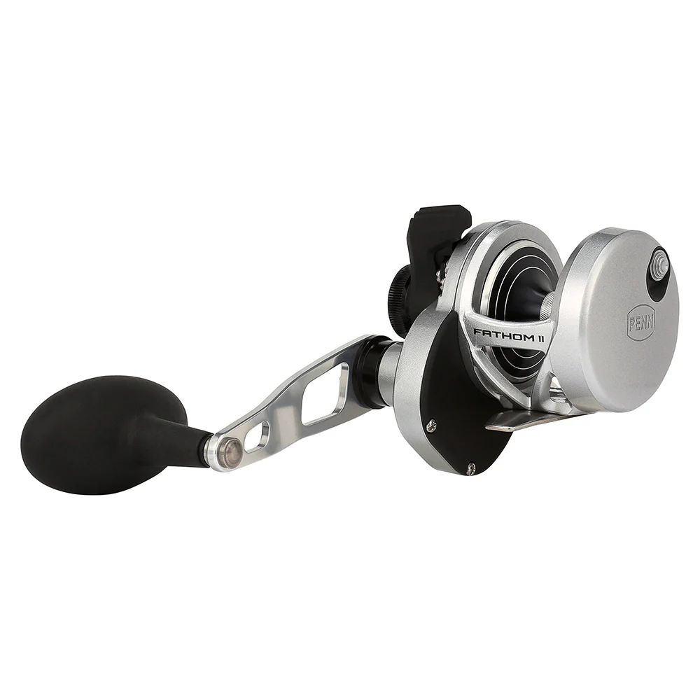 PENN Fathom II Lever Drag Single Speed 10XNLD Conventional Reel FTHII10XNLD [1563376] - Image 2