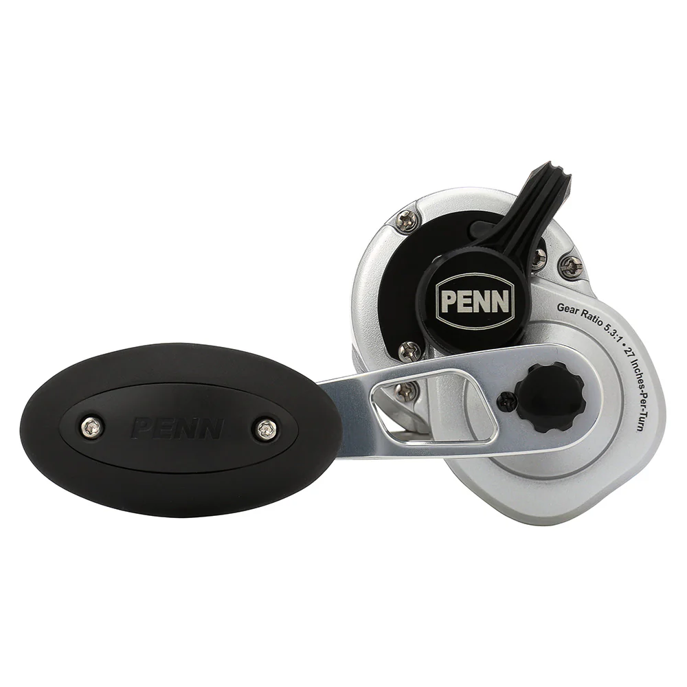 PENN Fathom II Lever Drag Single Speed 10XNLD Conventional Reel FTHII10XNLD [1563376] - Image 4