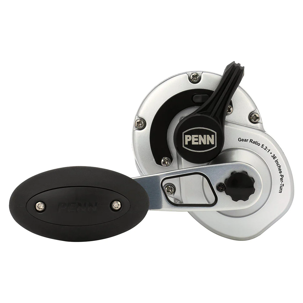 PENN Fathom II Lever Drag Single Speed 25NLD Conventional Reel FTHII25NLD [1563378] - Image 4