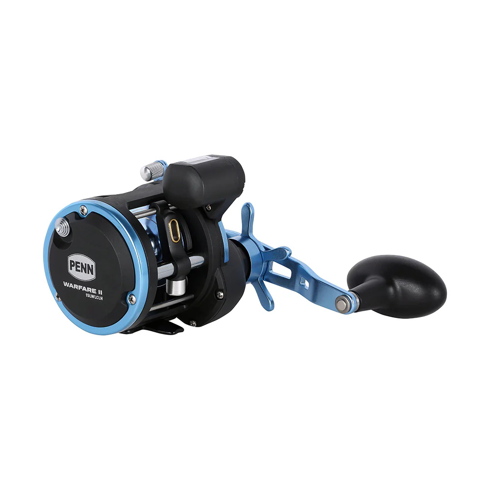 PENN WARII15LWLCLH Warfare II Level Wind 15 Left Hand Conventional Reel w/Line Counter [1639681] - Image 2