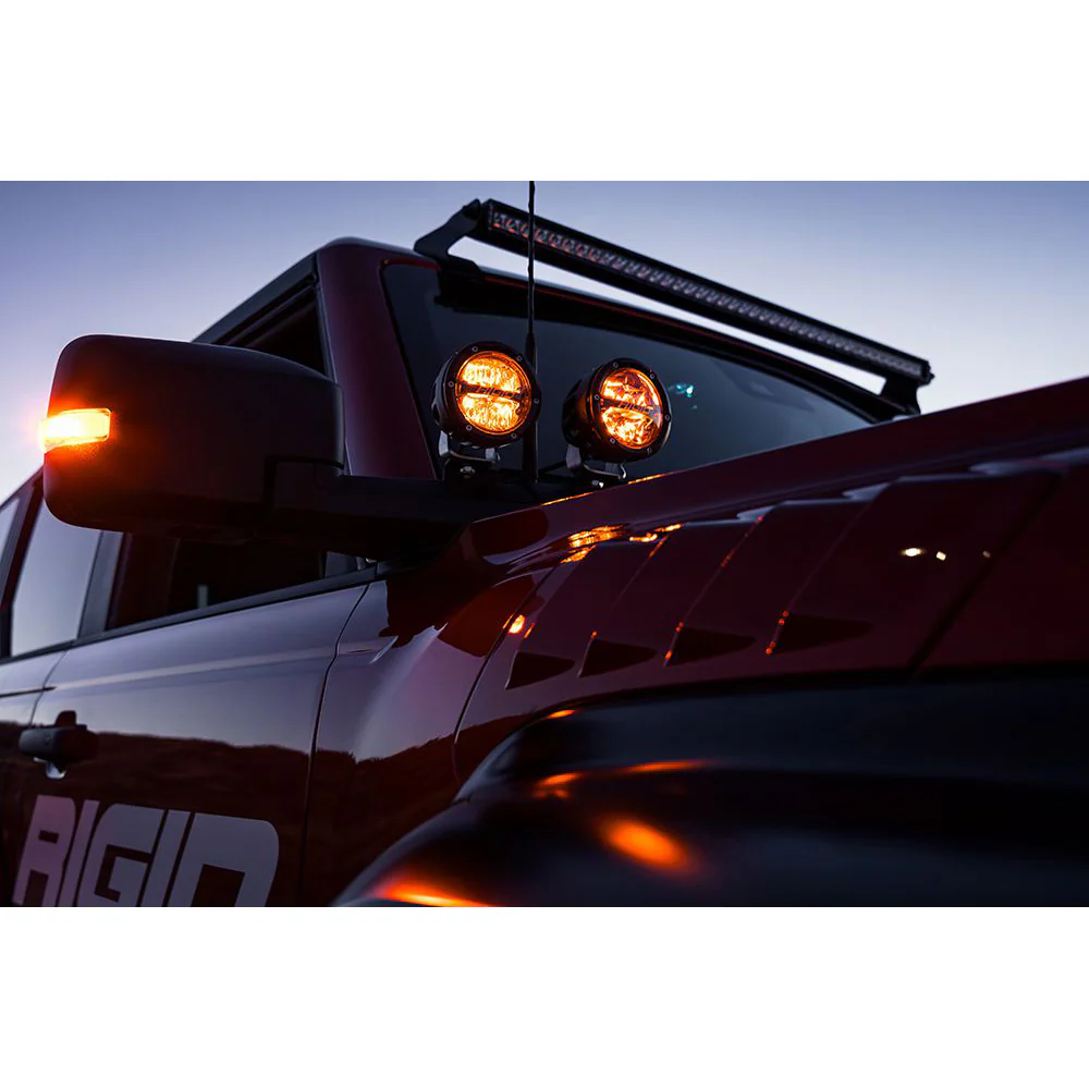 RIGID Industries 360-Series RGBW 4" Offroad Spot Beam w/RGBW Backlight Pods - Set of 2 [36402] - Image 2