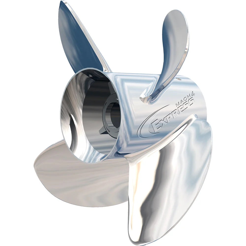 Turning Point Express Mach4 - Left Hand - Stainless Steel Propeller - EX-1513-4L - 4-Blade - 15.3" x 13 Pitch [31501340] - Image 2