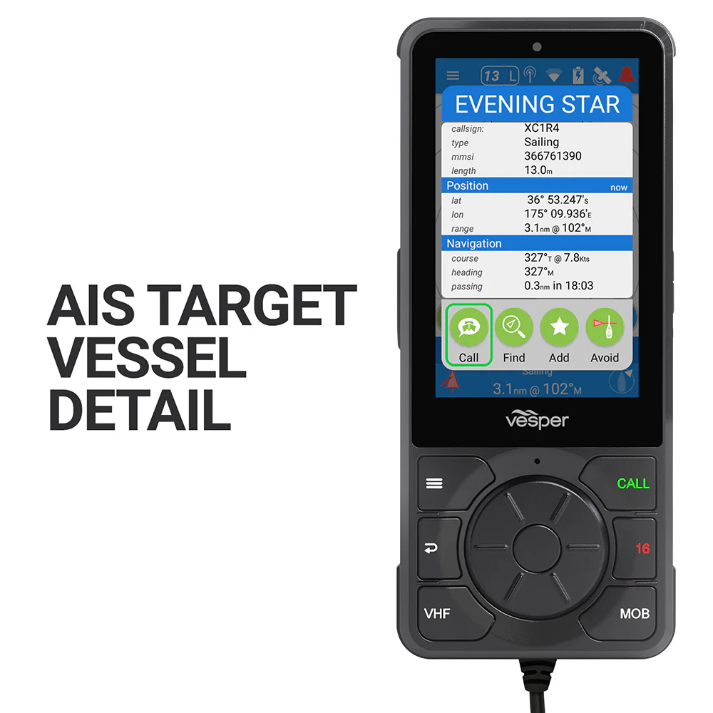 Vesper Cortex V1 - VHF Radio w/SOTDMA SmartAIS  Remote Vessel Monitoring - Works Worldwide  [010-02814-20] - Image 7