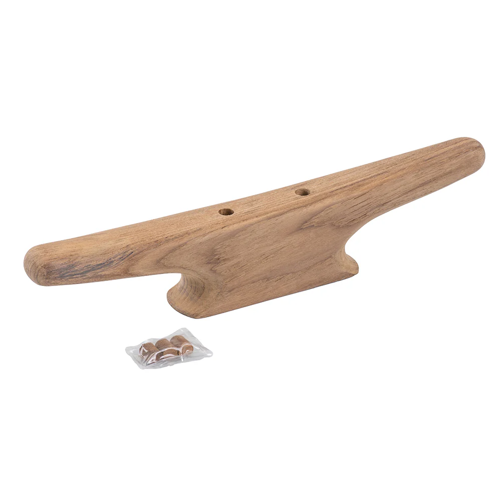 Whitecap 12" Cleat - Teak [60406] - Image 3